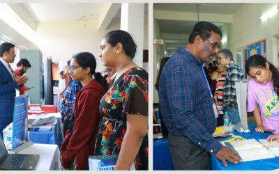 Students and parents explore academic and career pathways at Manthan University Fair